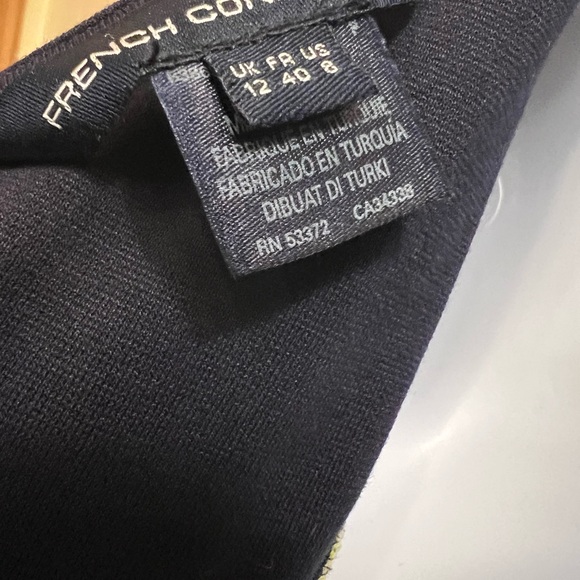 French Connection Manhattan colorblock dress Size 8 - Picture 7 of 7